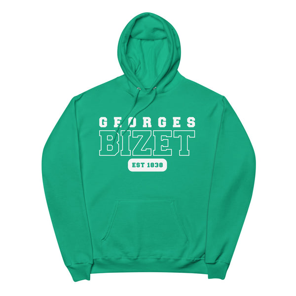 Georges Bizet - US College Style Fleece Hoodie