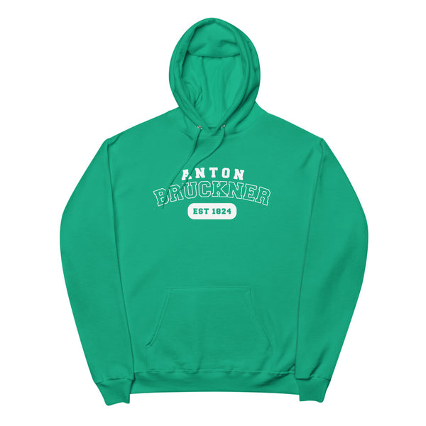 Anton Bruckner - US College Style Fleece Hoodie