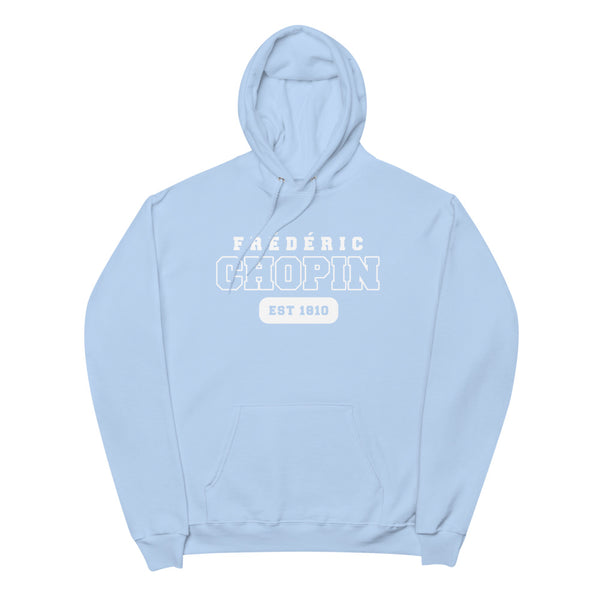 Frédéric Chopin - US College Style Fleece Hoodie