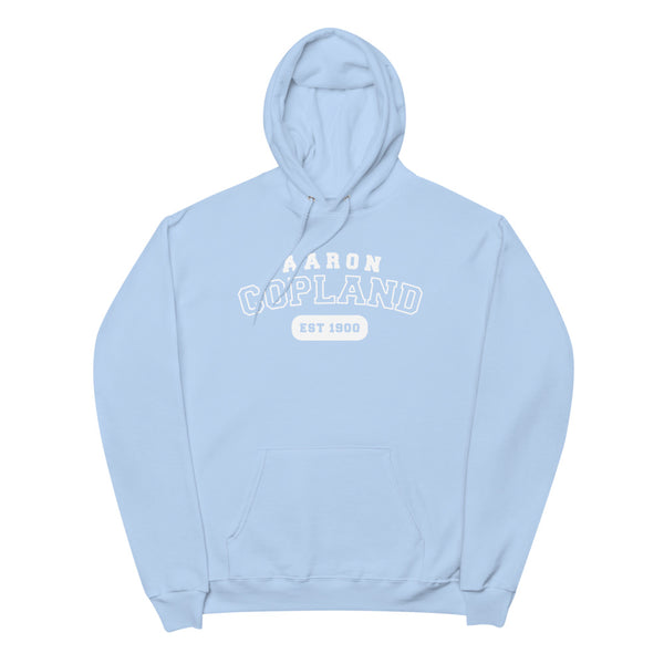 Aaron Copland - US College Style Fleece Hoodie