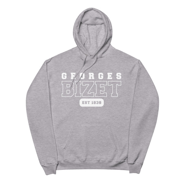 Georges Bizet - US College Style Fleece Hoodie