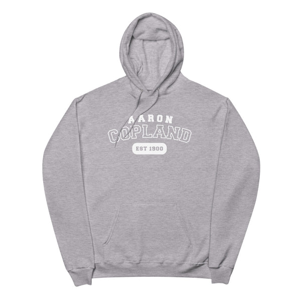 Aaron Copland - US College Style Fleece Hoodie