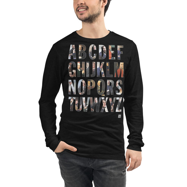 Composer Alphabet - Long Sleeve Tee