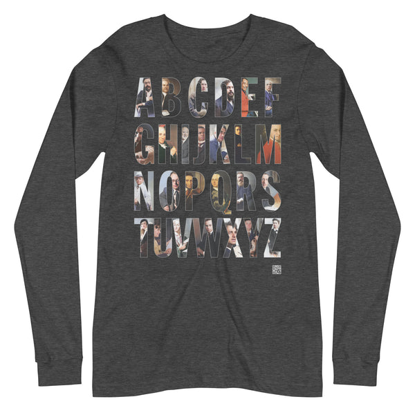 Composer Alphabet - Long Sleeve Tee