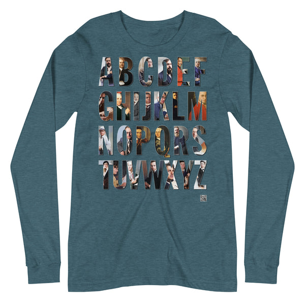 Composer Alphabet - Long Sleeve Tee