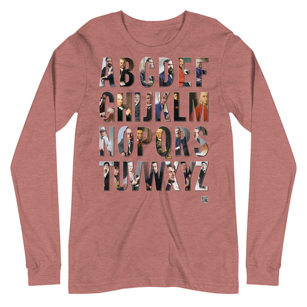 Composer Alphabet - Long Sleeve Tee