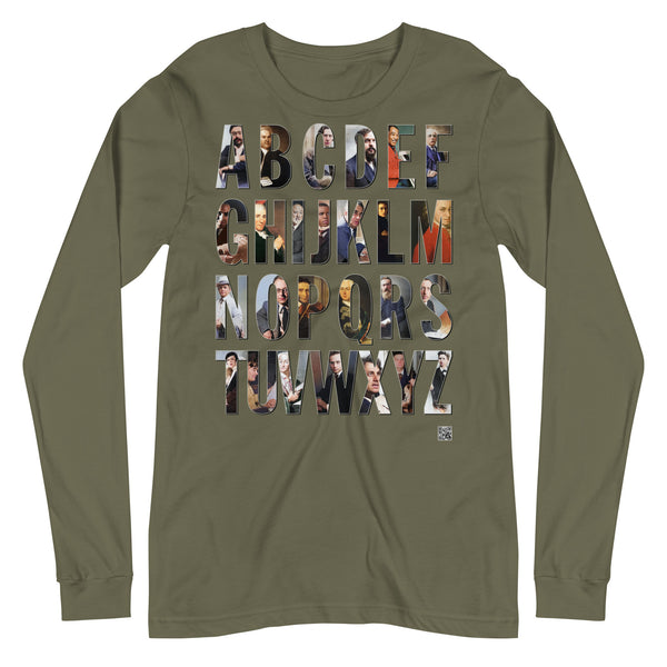 Composer Alphabet - Long Sleeve Tee