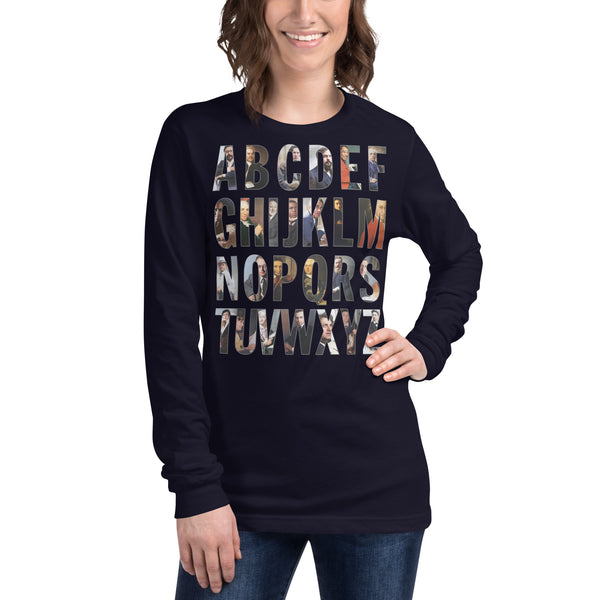 Composer Alphabet - Long Sleeve Tee