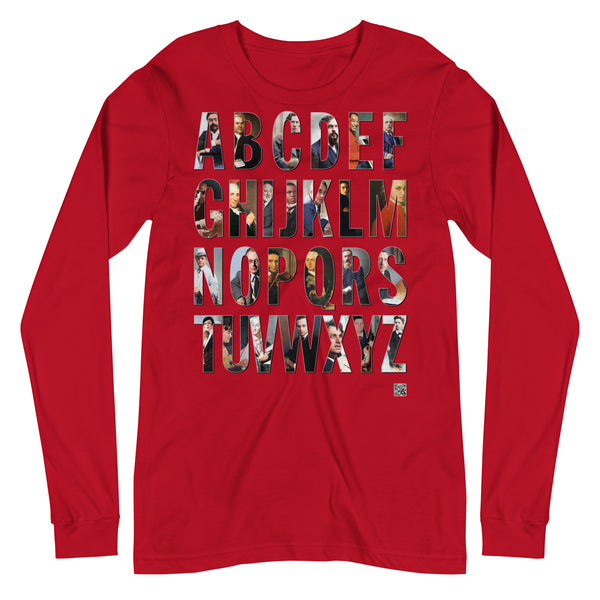 Composer Alphabet - Long Sleeve Tee
