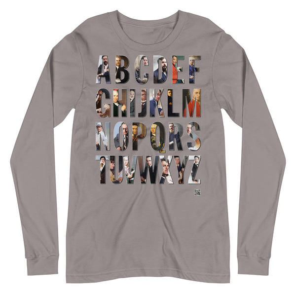 Composer Alphabet - Long Sleeve Tee