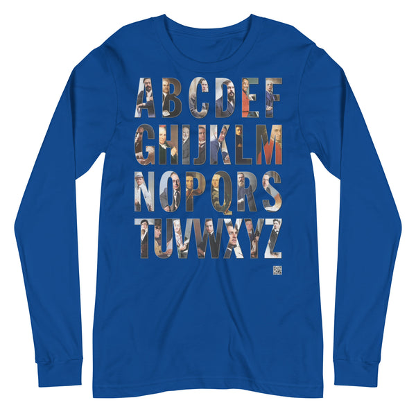 Composer Alphabet - Long Sleeve Tee
