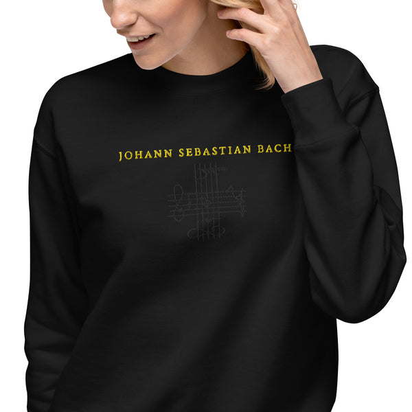 Johann Sebastian Bach Signature Premium Sweatshirt