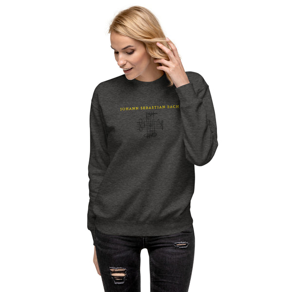 Johann Sebastian Bach Signature Premium Sweatshirt