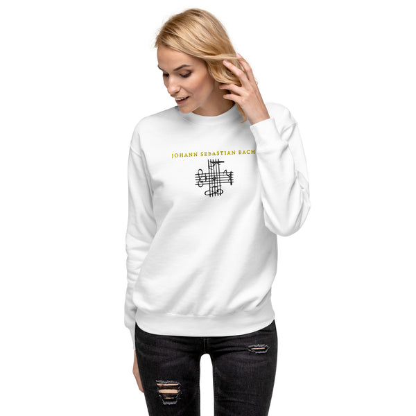 Johann Sebastian Bach Signature Premium Sweatshirt