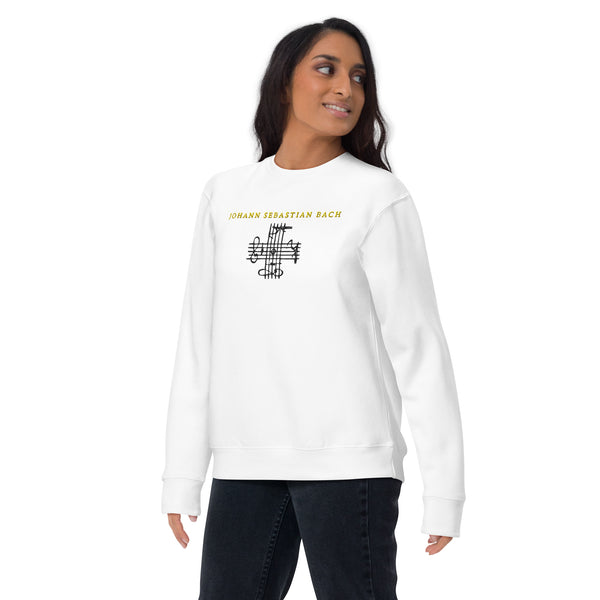 Johann Sebastian Bach Signature Premium Sweatshirt