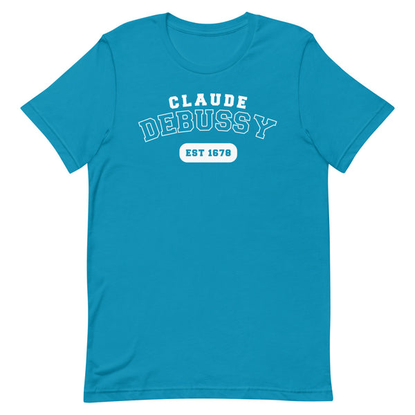 Claude Debussy - US College Style Unisex Short Sleeve T-shirt