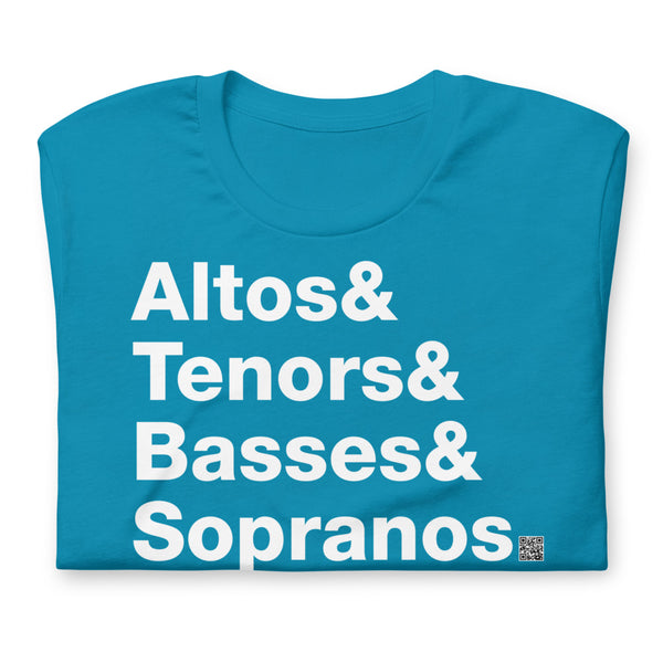 Altos & Tenors & Basses & Sopranos - Short-Sleeve T-Shirt