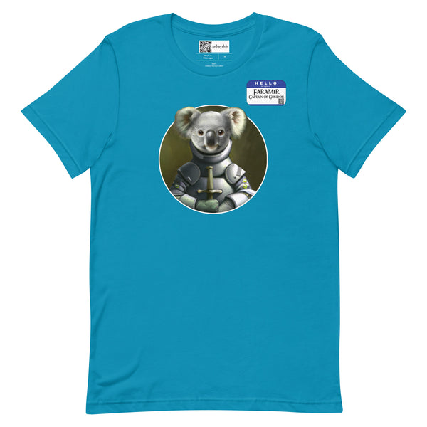 A Chance for Faramir, Captain of Gondor to show his Koala Tee - Short-Sleeve Unisex T-Shirt