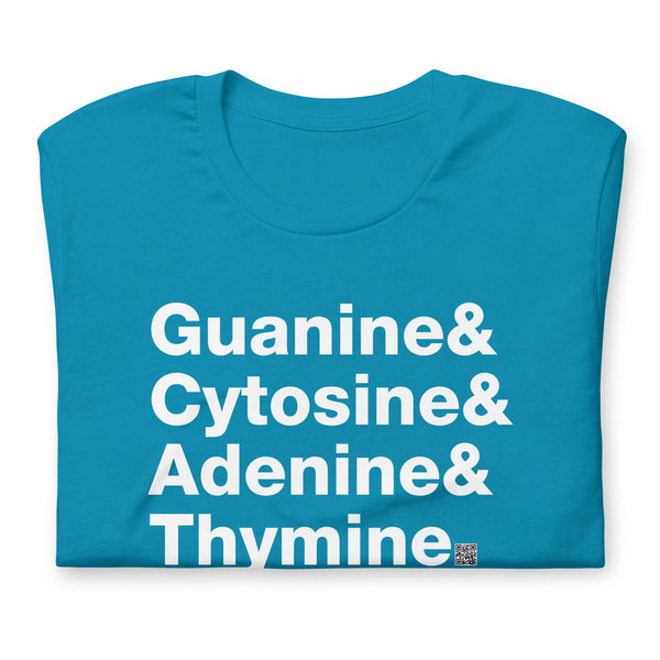 Guanine & Cytosine & Adenine & Thymine - Short-sleeve T-shirt
