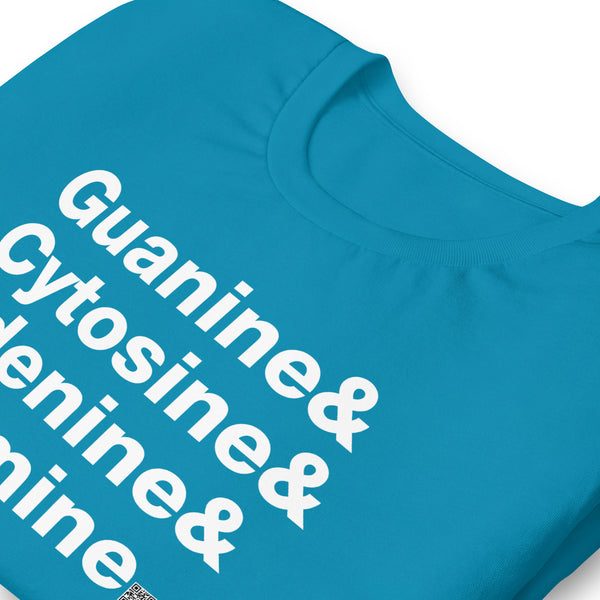 Guanine & Cytosine & Adenine & Thymine - Short-sleeve T-shirt