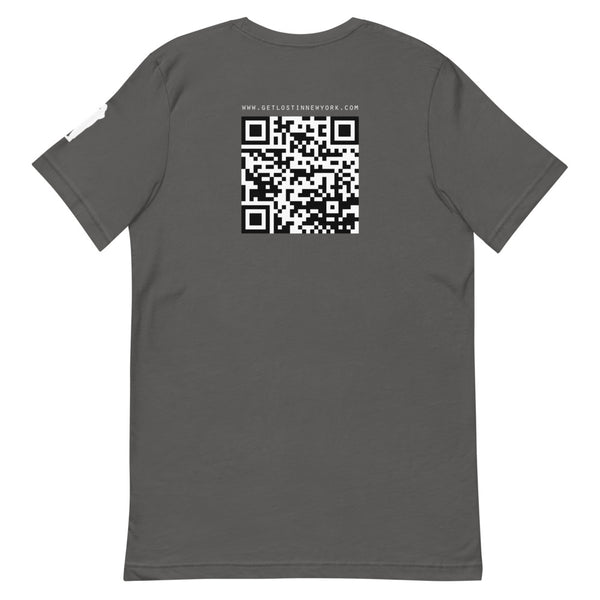 Lost in New York - Tray Back Artwork - Short-Sleeve Unisex T-Shirt