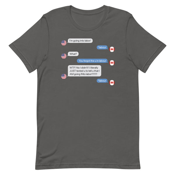 U in Labour (Canada) - Short Sleeve T-Shirt