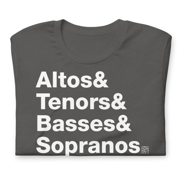 Altos & Tenors & Basses & Sopranos - Short-Sleeve T-Shirt