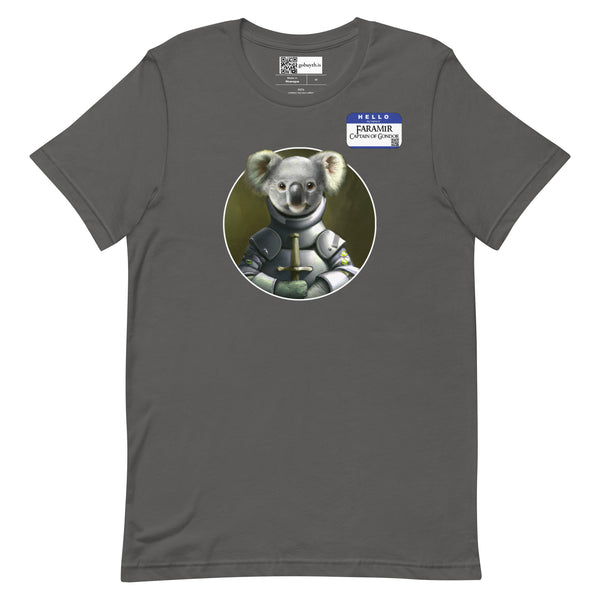 A Chance for Faramir, Captain of Gondor to show his Koala Tee - Short-Sleeve Unisex T-Shirt