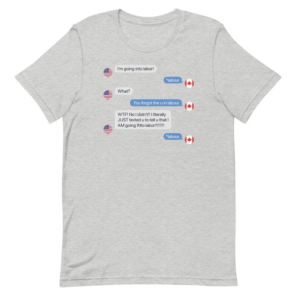 U in Labour (Canada) - Short Sleeve T-Shirt