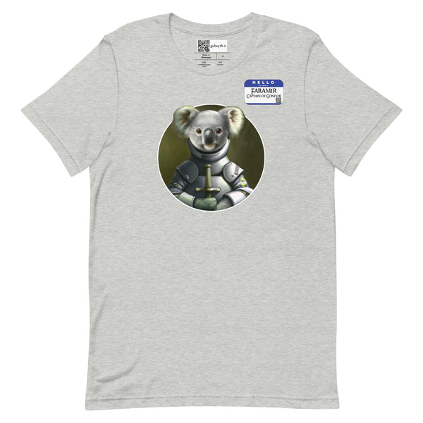 A Chance for Faramir, Captain of Gondor to show his Koala Tee - Short-Sleeve Unisex T-Shirt