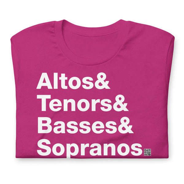 Altos & Tenors & Basses & Sopranos - Short-Sleeve T-Shirt