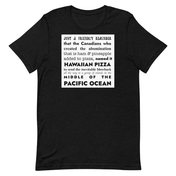 Hawaiian Pizza - Short-Sleeve Unisex T-Shirt