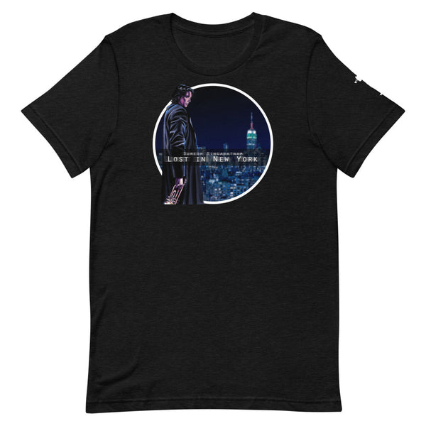 Lost in New York - Tray Back Artwork - Short-Sleeve Unisex T-Shirt