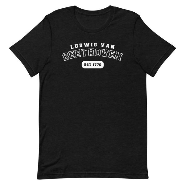 Ludwig van Beethoven - US College Style Unisex Short Sleeve T-shirt