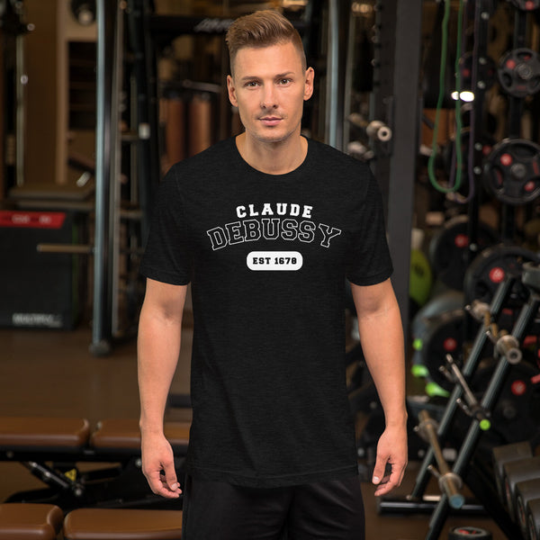 Claude Debussy - US College Style Unisex Short Sleeve T-shirt