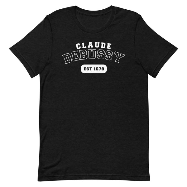 Claude Debussy - US College Style Unisex Short Sleeve T-shirt