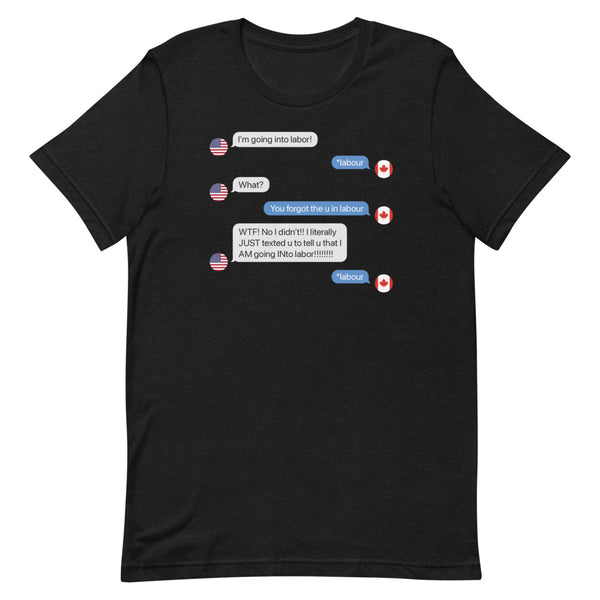 U in Labour (Canada) - Short Sleeve T-Shirt