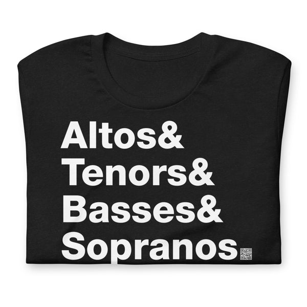 Altos & Tenors & Basses & Sopranos - Short-Sleeve T-Shirt