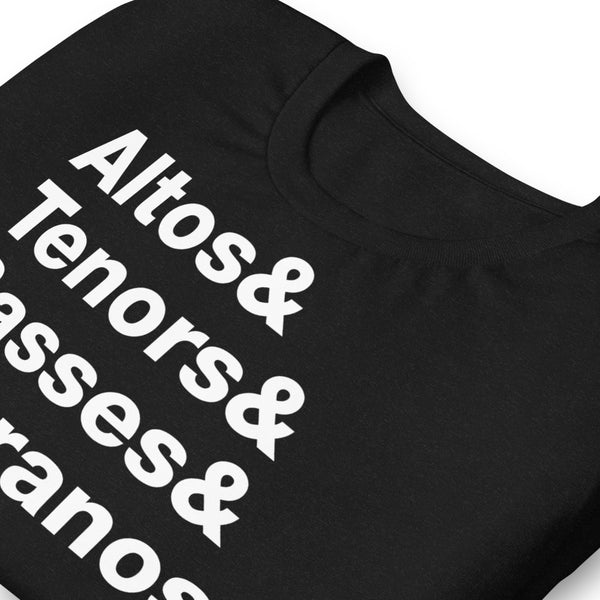 Altos & Tenors & Basses & Sopranos - Short-Sleeve T-Shirt