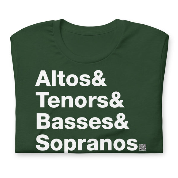 Altos & Tenors & Basses & Sopranos - Short-Sleeve T-Shirt