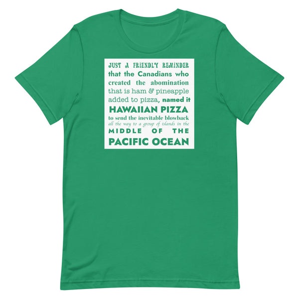 Hawaiian Pizza - Short-Sleeve Unisex T-Shirt