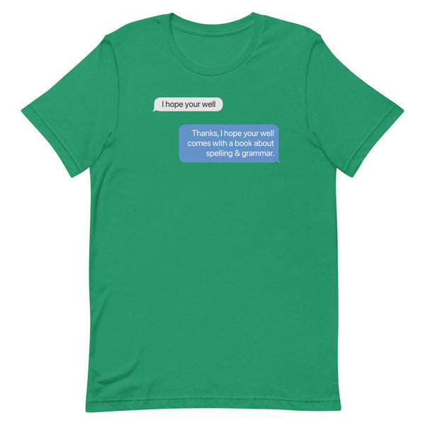 I hope you're well - Short-Sleeve T-Shirt