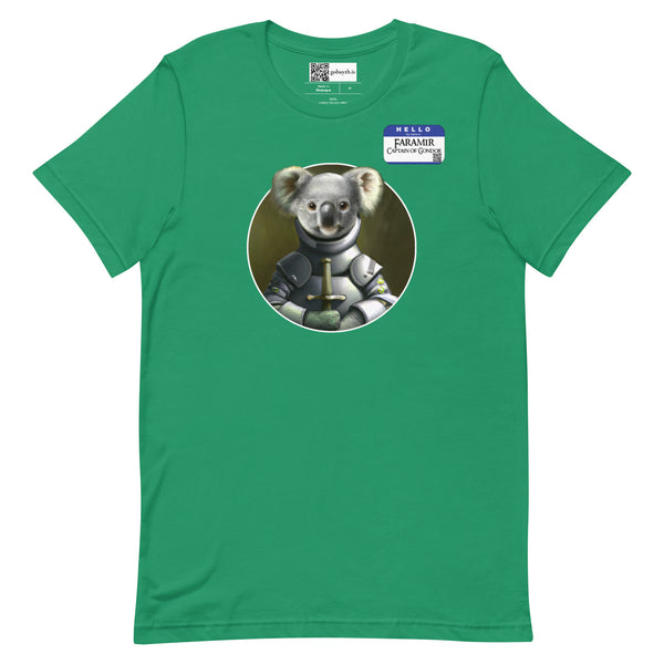 A Chance for Faramir, Captain of Gondor to show his Koala Tee - Short-Sleeve Unisex T-Shirt