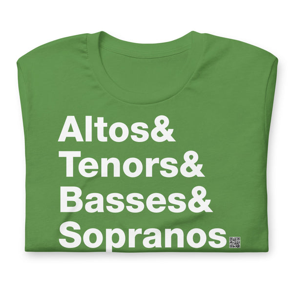 Altos & Tenors & Basses & Sopranos - Short-Sleeve T-Shirt