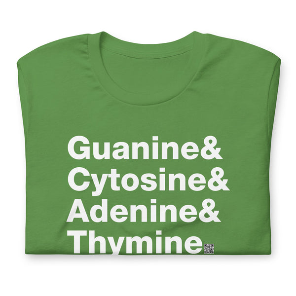 Guanine & Cytosine & Adenine & Thymine - Short-sleeve T-shirt