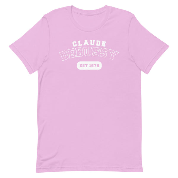 Claude Debussy - US College Style Unisex Short Sleeve T-shirt