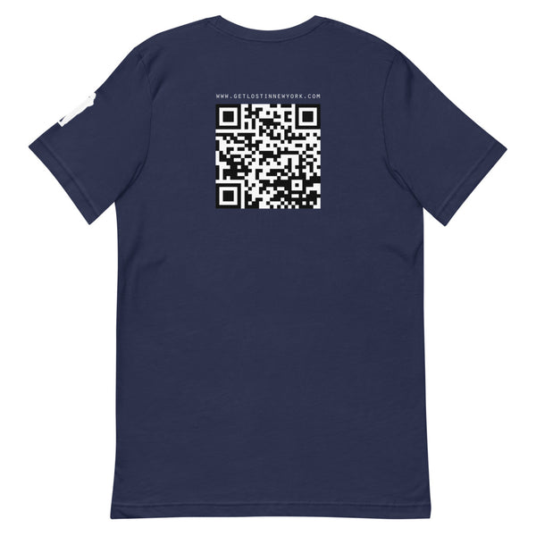Lost in New York - Tray Back Artwork - Short-Sleeve Unisex T-Shirt