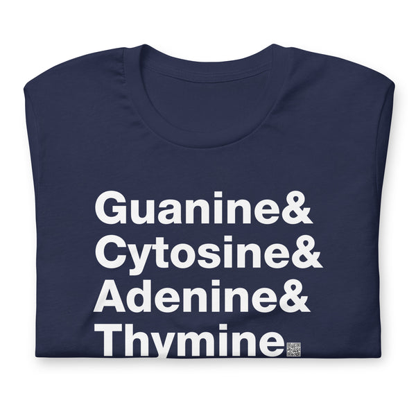 Guanine & Cytosine & Adenine & Thymine - Short-sleeve T-shirt