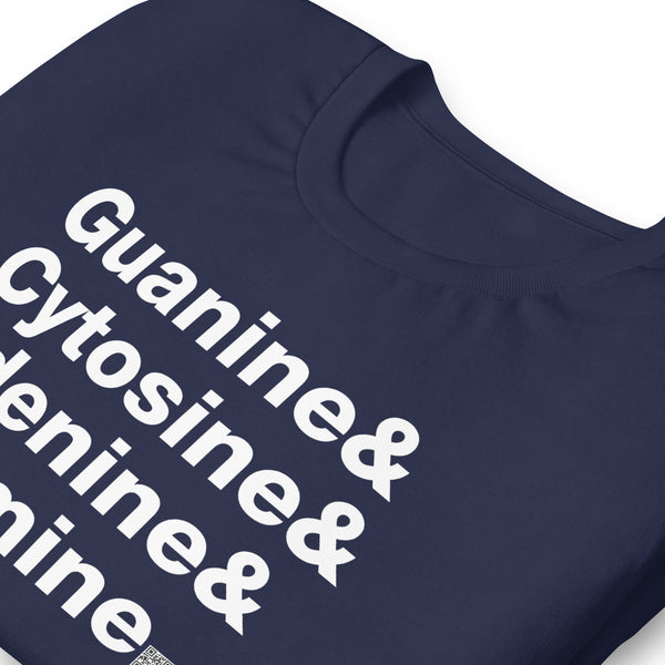Guanine & Cytosine & Adenine & Thymine - Short-sleeve T-shirt
