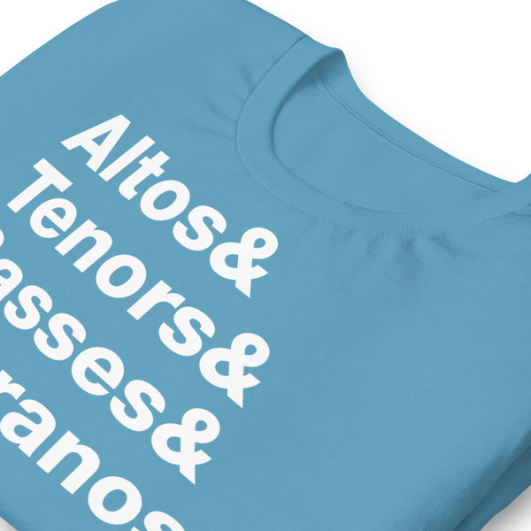 Altos & Tenors & Basses & Sopranos - Short-Sleeve T-Shirt